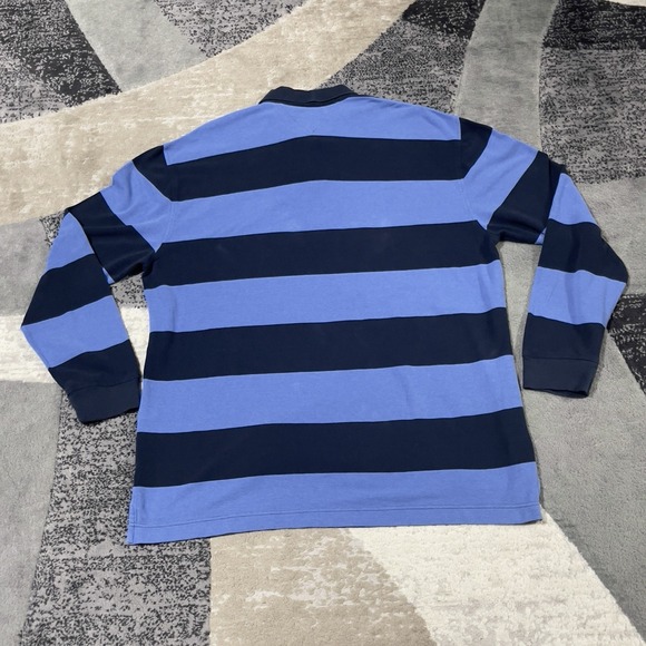 Tommy Hilfiger Rugby Polo Shirt Men 2XL Blue Striped Academic Preppy SOLD OUT - Picture 5 of 12
